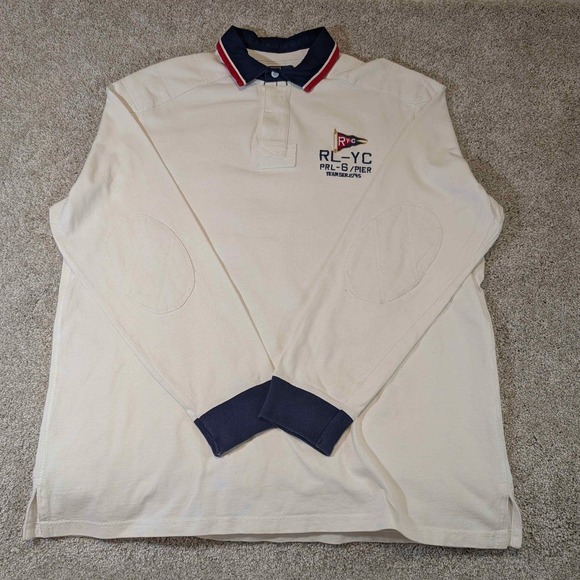 Polo Ralph Lauren RYC SNIPE 5-30 RLYC Polo Stadium 1992 Flag Size Extra Large - Picture 9 of 16
